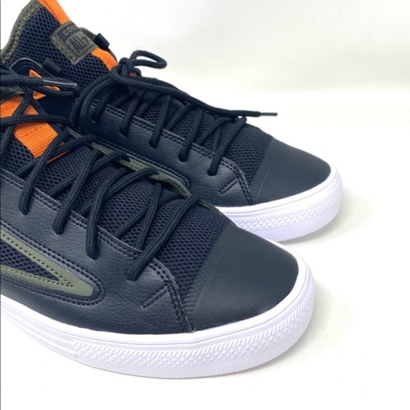 💖MEGA SALE💖Converse Chuck Taylor AS  Ultra OX Black Leather Shoes Men 171407C - Picture 3 of 8